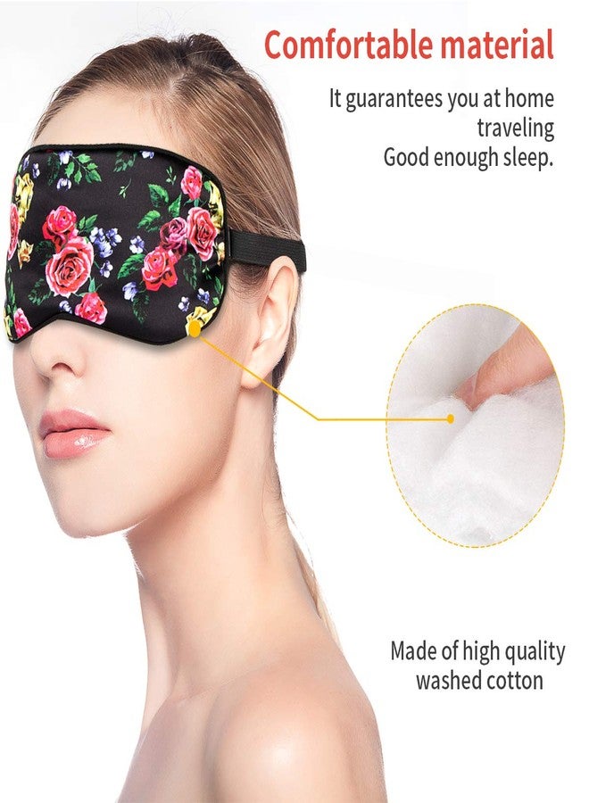 PG6 Silk Sleep Mask, Blindfold, Super Smooth Eye Mask with Adjustable Strap,Travel Pouch and Ear Plugs - Image 5